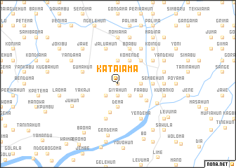 map of Kataiama