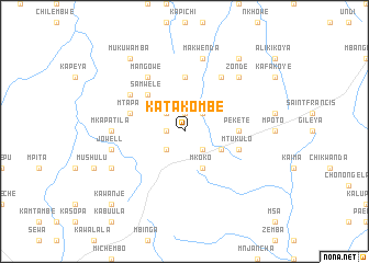 map of Katakombe