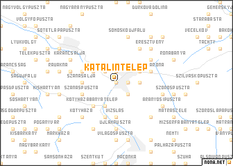 map of Katalintelep