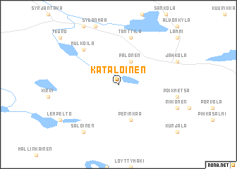 map of Kataloinen