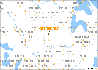 map of Katandala