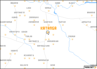 map of Katanga