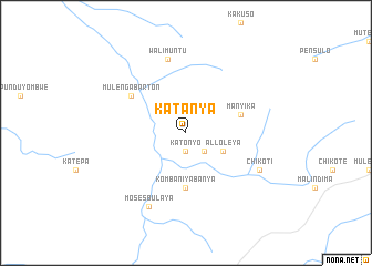 map of Katanya
