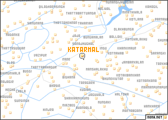 map of Katār Mal