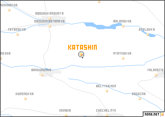 map of Katashin