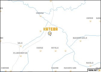 map of Kateba