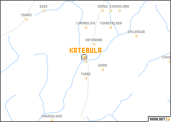 map of Katebula