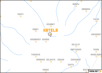 map of Kʼatʼela