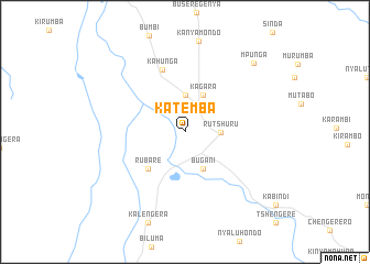 map of Katemba