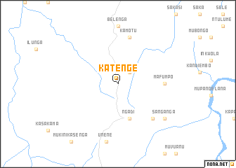 map of Katenge