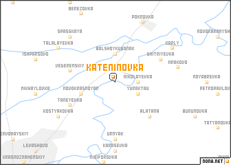 map of Kateninovka