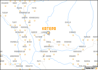 map of Katepa