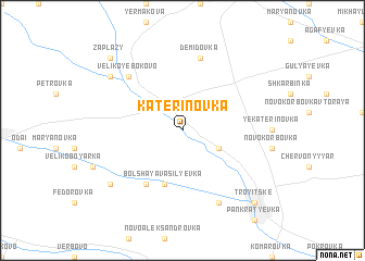 map of Katerinovka