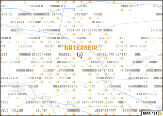 map of Katermeir