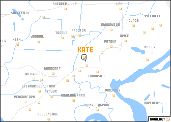 map of Kate