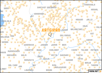 map of Katgirān