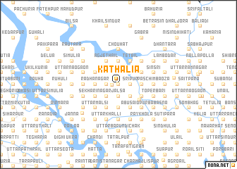 map of Kāthālia