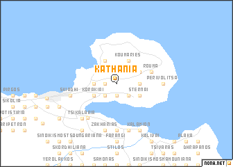 map of Kathaniá