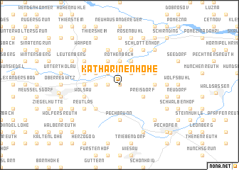 map of Katharinenhöhe