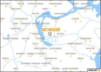 map of Kathegon