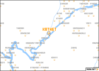 map of Kathet