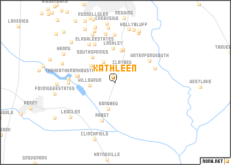 map of Kathleen