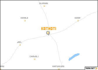 map of Kathoti