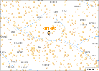 map of Kathra