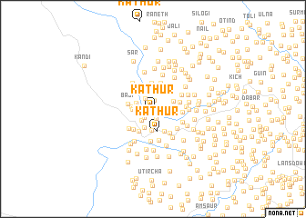 map of Kathūr
