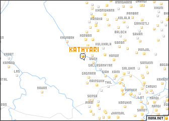 map of Kathyari