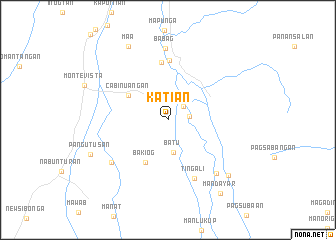 map of Katian