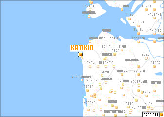 map of Katikin