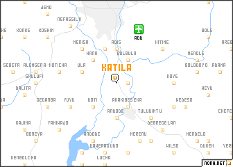 map of Kʼatʼila
