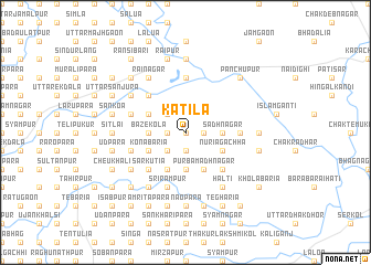 map of Kātila