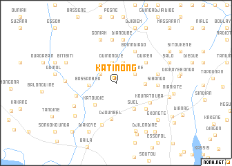 map of Katinong