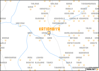 map of Katiombiya