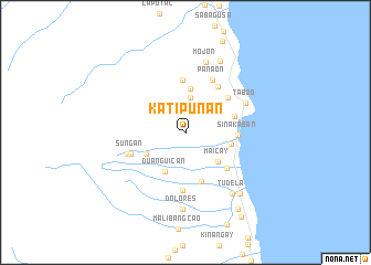 map of Katipunan