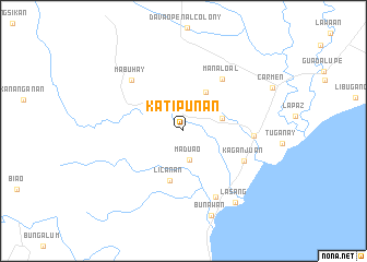 map of Katipunan