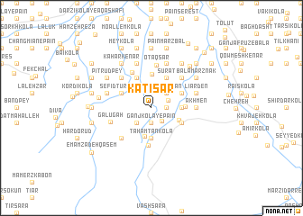 map of Katī Sar