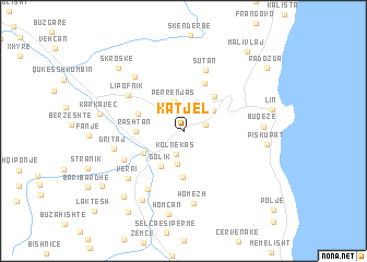 map of Katjel