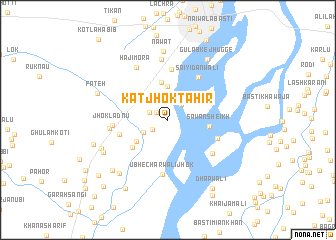 map of Kat Jhok Tāhir