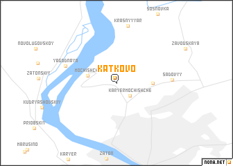 map of Katkovo