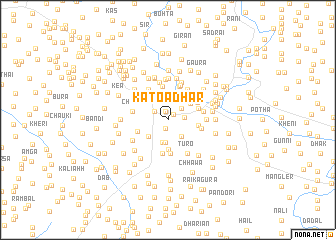 map of Katoa Dhar