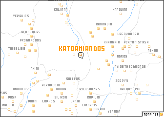 map of Kato Amiandos