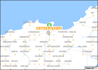 map of Káto Episkopí