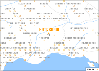 map of Káto Kariá