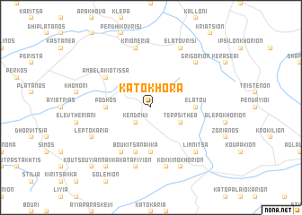 map of Káto Khóra