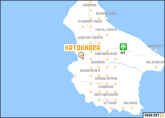 map of Káto Khóra
