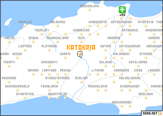 map of Káto Kriá