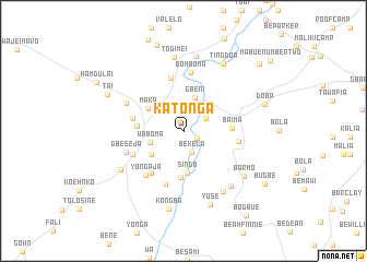 map of Katonga